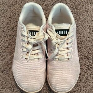 NOBULL Light Pink Knit Sneakers